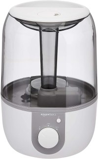 Amazon Basics Ultrasonic Cool Mist Humidifier with Essential Oil Diffuser