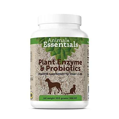 Animal Essentials Plant Enzyme &amp; Probiotics Dog &amp; Cat Supplement