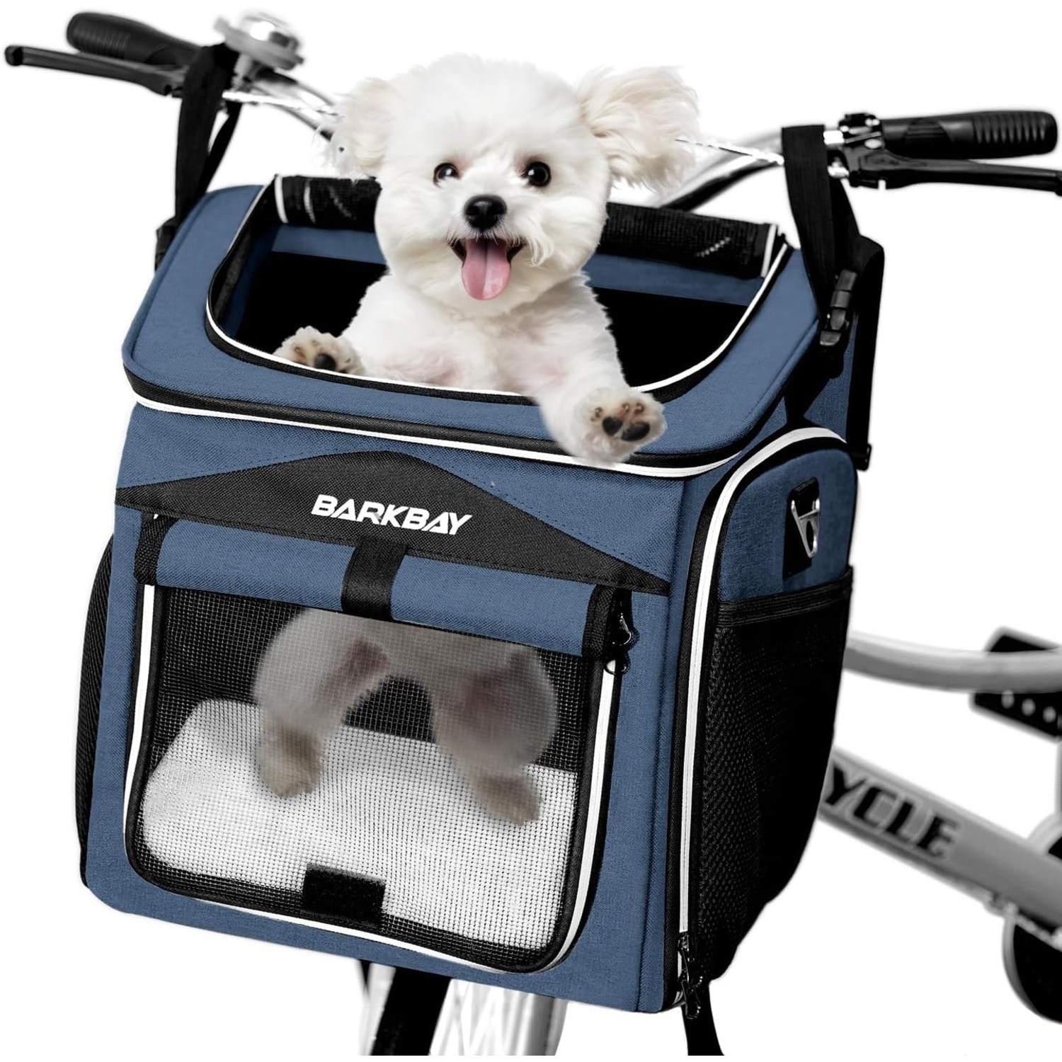Barkbay Dog Bike Basket Carrier