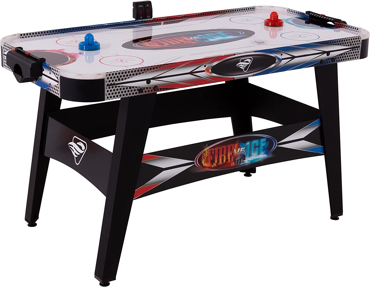 Triumph Fire ‘n Ice LED Light-Up 54” Air Hockey Table