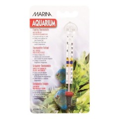 Marina Stick On Aquarium Thermometer w/ Suction Cup, 25W