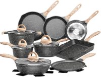 JEETEE 23-Piece Pots and Pans Set