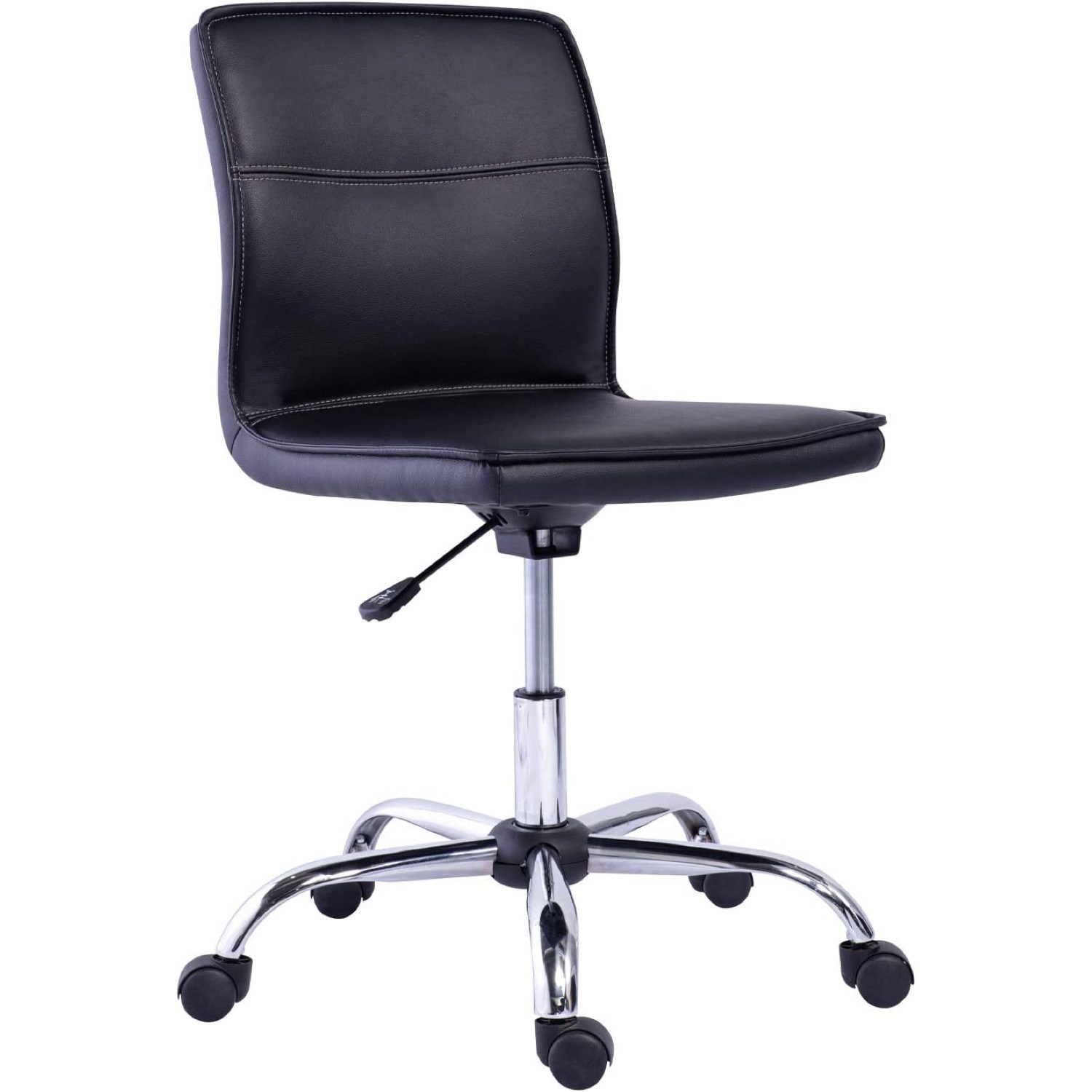 Amazon Basics Modern Armless Office Desk Chair