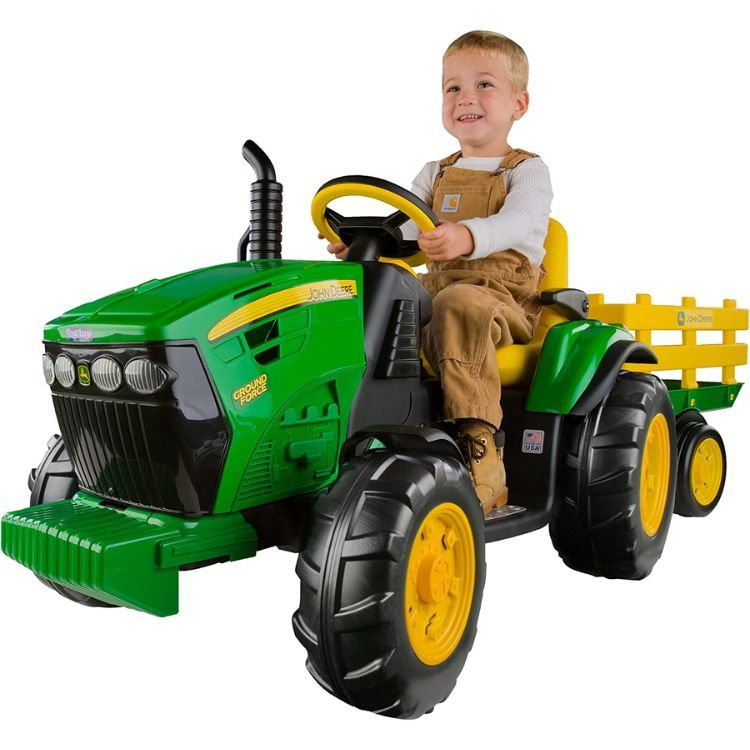 John Deere Peg Perego Ground Force Tractor