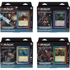 Magic: The Gathering Universes Beyond Warhammer 40,000 Commander Deck Bundle