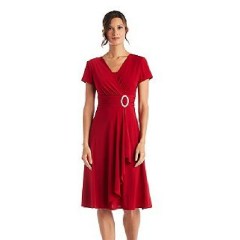 R&M Richards Cascade Midi Dress