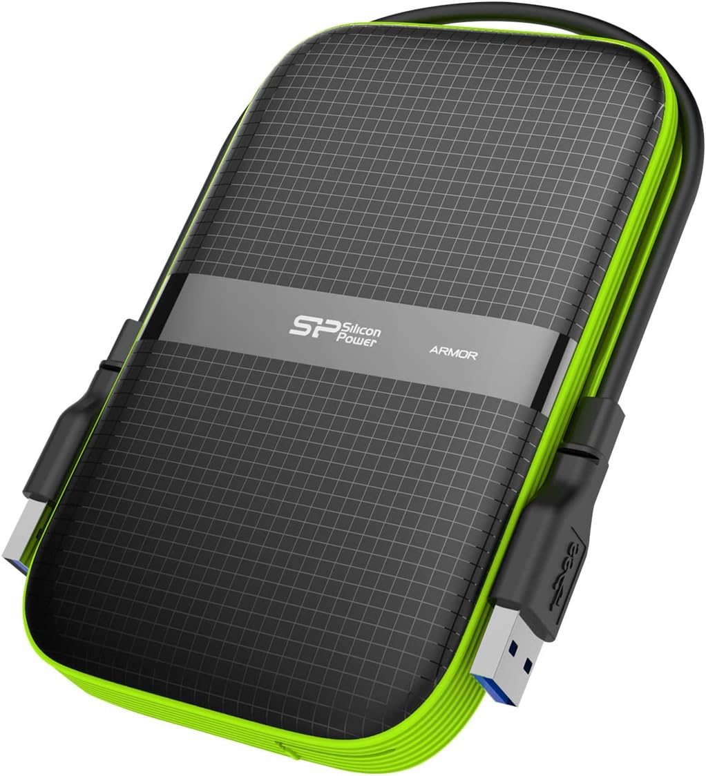 SP Silicon Power 2TB Rugged Portable External Hard Drive