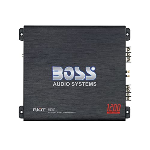 Boss 2-Channel Power Car Audio Amplifier
