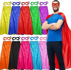 D.Q.Z. Adult Superhero Capes and Masks