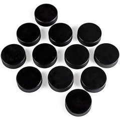 Crown Sporting Goods Ice Hockey Pucks, Set of 12