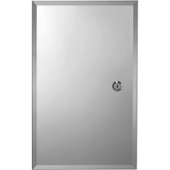 Croydex Trent Stainless Steel Lockable Medicine Cabinet