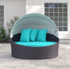 Modway  Siesta Canopy Outdoor Patio Daybed