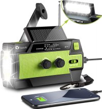 Puiuisoul 4000mAh Weather Radio