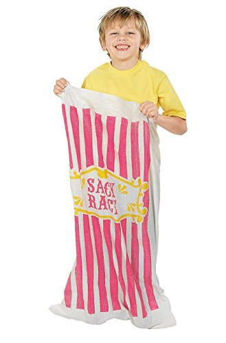 Fun Express Woven Plastic Carnival Potato Sacks