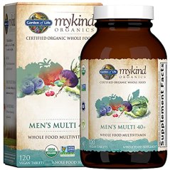 Garden of Life MyKind Organics Men’s Multi 40-Plus