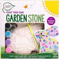 Creative Roots Paint Your Own Bunny Garden Stone Craft