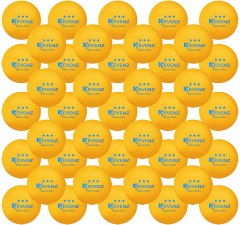 KEVENZ 60-Pack 3-Star Ping-Pong Balls