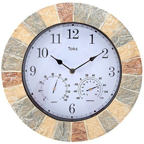 best outdoor clock with thermometer