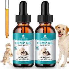 MaxHemp  Two-Pack Pet Hemp Oil