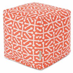 Modern Rustic Interiors Ivy Bronx Nerys Outdoor Ottoman with Cushion