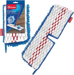 O-Cedar Dual-Action Microfiber Flip Mop Refill