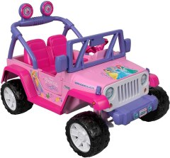 Fisher-Price Power Wheels Disney Princess Jeep Wrangler