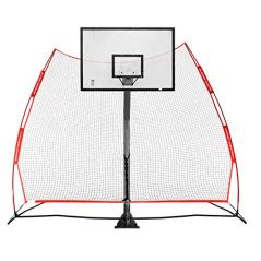 Rukket Sports Basketball Return Net Guard and Backstop