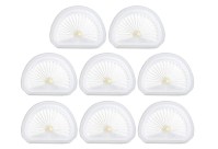 Extolife 8 Pack Hand Vacuum Filter Compatible with Black & Decker VLPF10