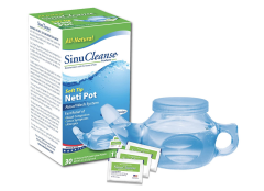 SinuCleanse Soft Tip Neti-Pot Nasal Wash Irrigation System