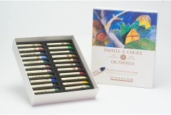 Sennelier 24-Color Oil Pastels Set