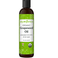 Sky Organics Multi-use, 100% Pure Cold-Pressed Grapeseed Oil