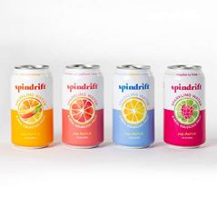 Spindrift 12 oz 4 Flavor Variety Pack, 24 count