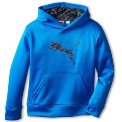 PUMA Big Cat Logo Pullover Hoodie