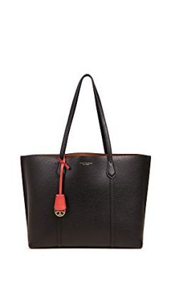 Tory Burch Women’s Perry Triple Compartment Tote Leather Shoulder Bag