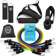 Tribe 11 Piece Resistance Band Set